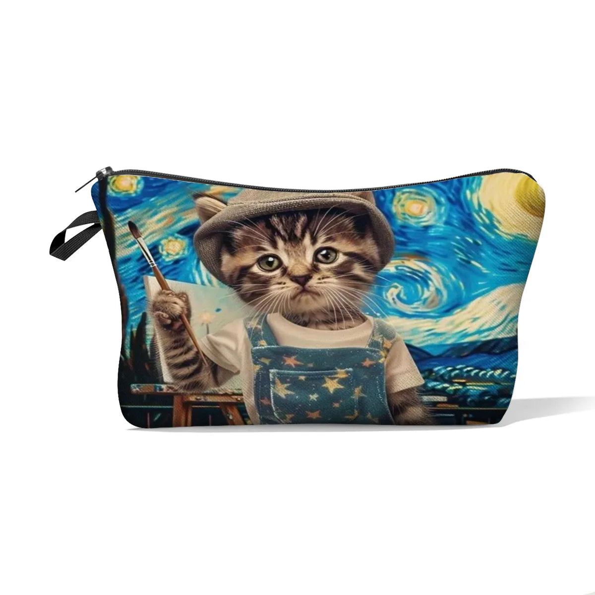 Customizable Storage Bags with Zippers, Stationery Bags, Lightweight Zipper-style Cosmetic Storage Bag Organizer Makeup Pouch