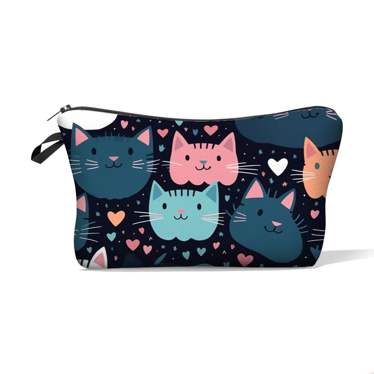 Customizable Storage Bags with Zippers, Stationery Bags, Lightweight Zipper-style Cosmetic Storage Bag Organizer Makeup Pouch