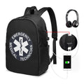 EMT Star Of Life Emergency MedicalBackpack Travel Notebook Bag Computer College Student School Bag Laptop Shoulder Bags