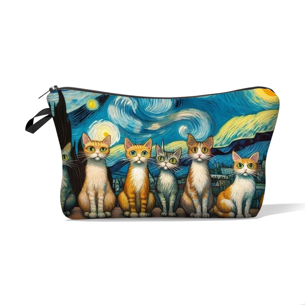 Customizable Storage Bags with Zippers, Stationery Bags, Lightweight Zipper-style Cosmetic Storage Bag Organizer Makeup Pouch