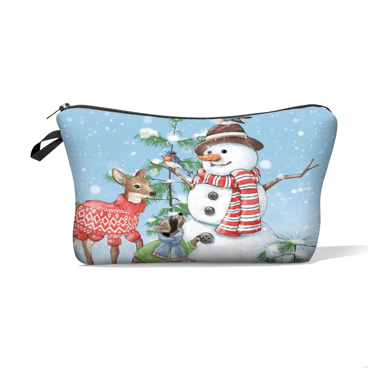Customizable Storage Bags with Zippers, Stationery Bags, Lightweight Zipper-style Cosmetic Storage Bag Organizer Makeup Pouch