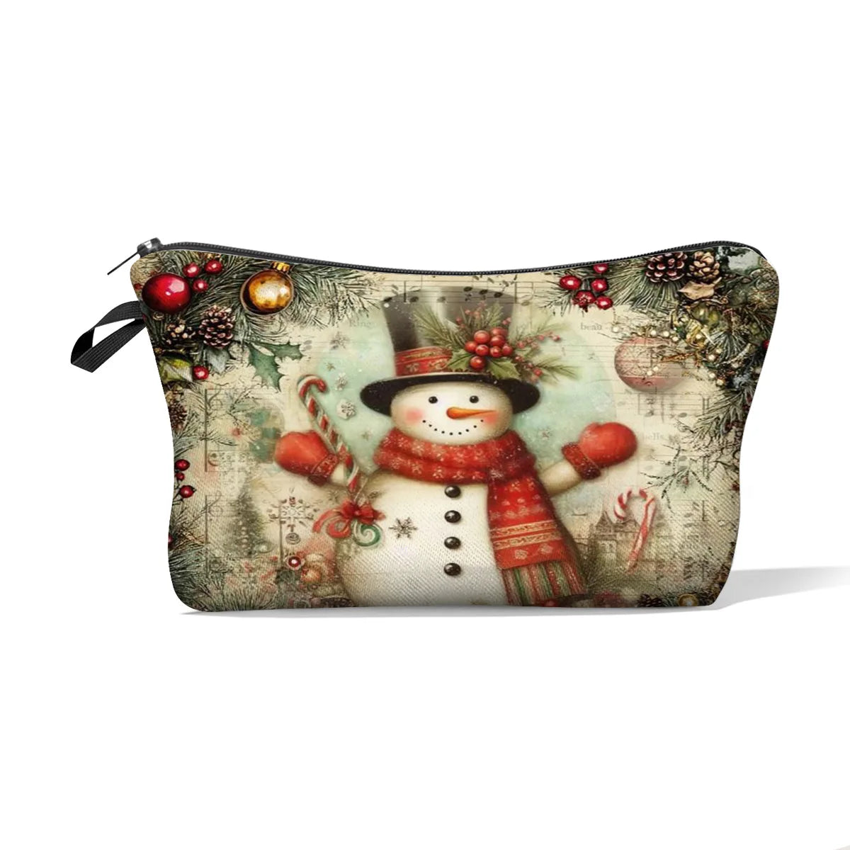 Customizable Storage Bags with Zippers, Stationery Bags, Lightweight Zipper-style Cosmetic Storage Bag Organizer Makeup Pouch