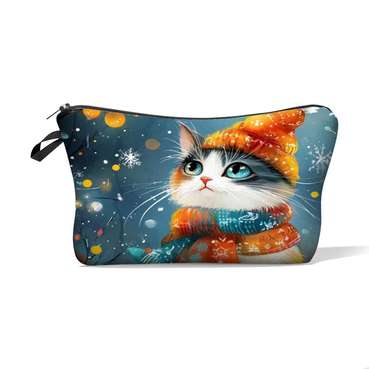 Customizable Storage Bags with Zippers, Stationery Bags, Lightweight Zipper-style Cosmetic Storage Bag Organizer Makeup Pouch