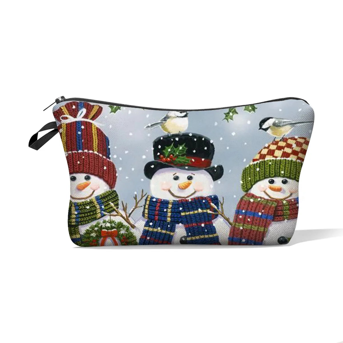 Customizable Storage Bags with Zippers, Stationery Bags, Lightweight Zipper-style Cosmetic Storage Bag Organizer Makeup Pouch