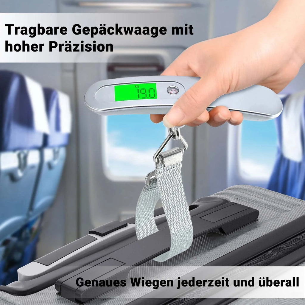 Ensemble de 3 valises rigides à roulettes Roshanda (tailles 20, 24 et 28 pouces)