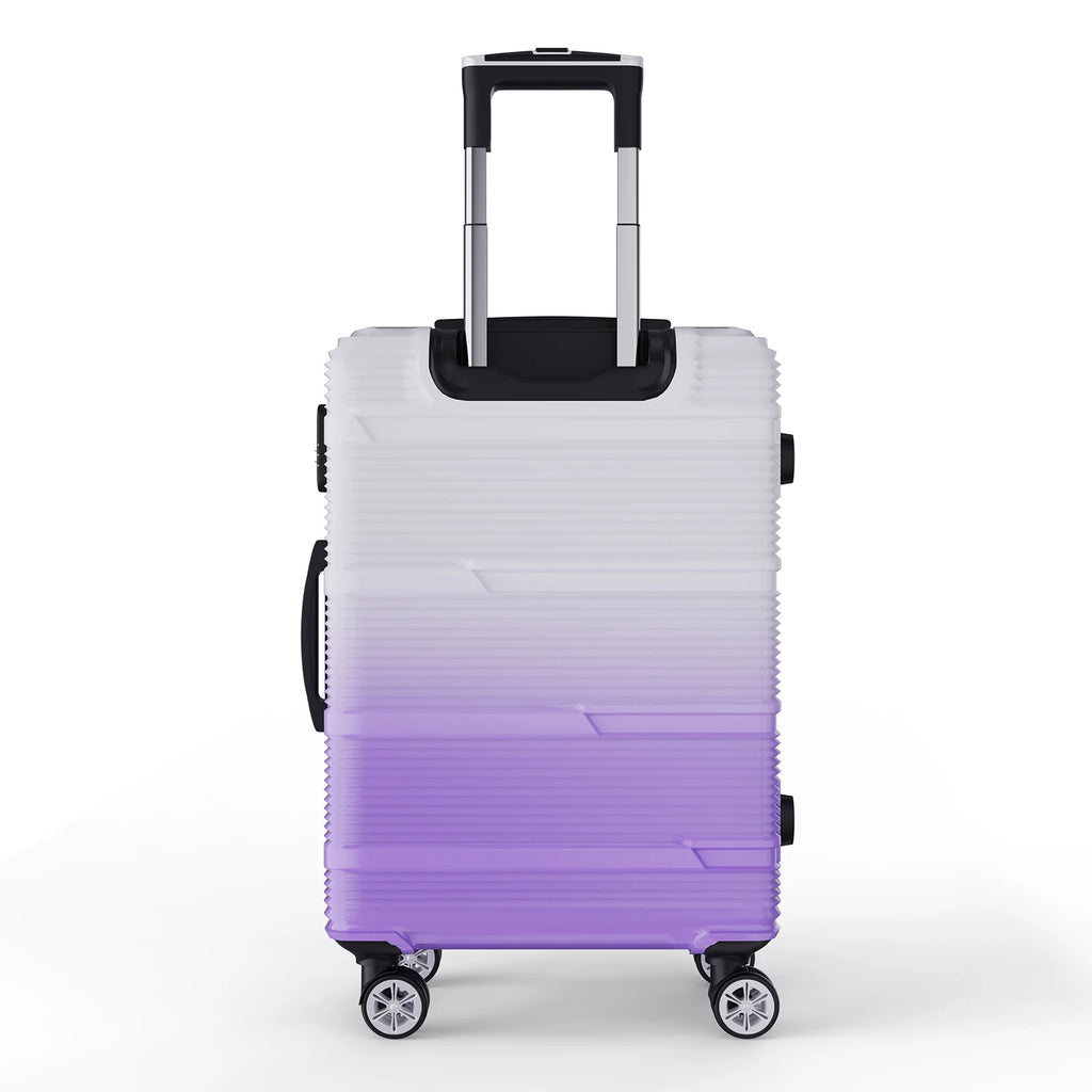 Ensemble de 3 valises rigides à roulettes Roshanda (tailles 20, 24 et 28 pouces)