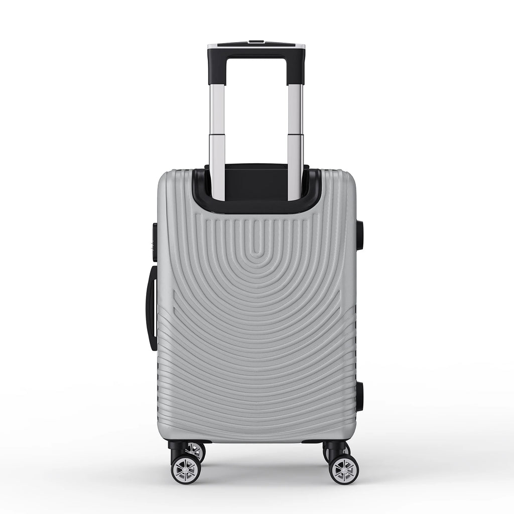 Ensemble de 3 valises rigides à roulettes Roshanda (tailles 20, 24 et 28 pouces)