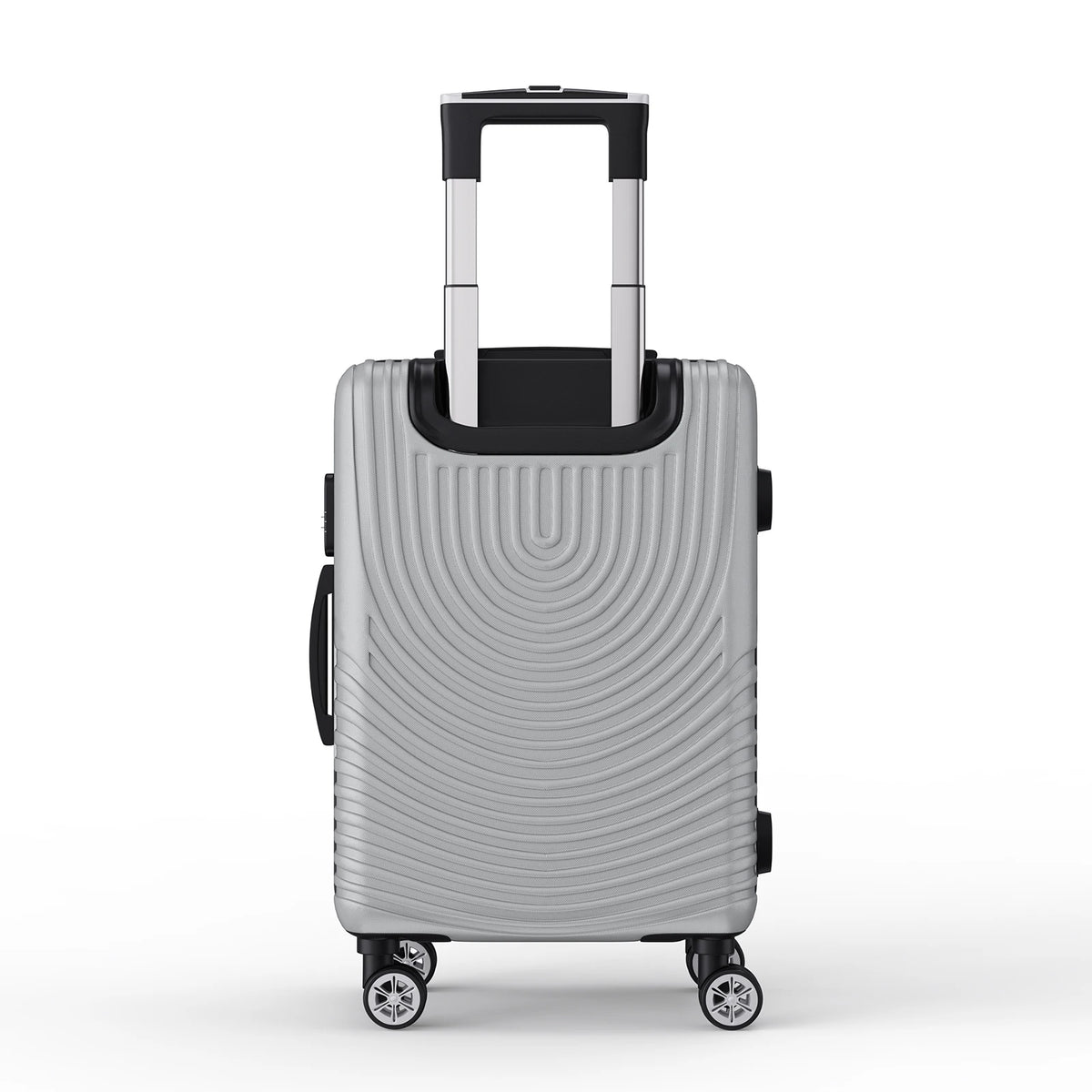 Ensemble de 3 valises rigides à roulettes Roshanda (tailles 20, 24 et 28 pouces)