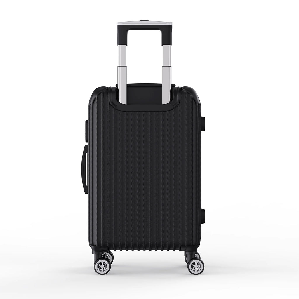 Ensemble de 3 valises rigides à roulettes Roshanda (tailles 20, 24 et 28 pouces)