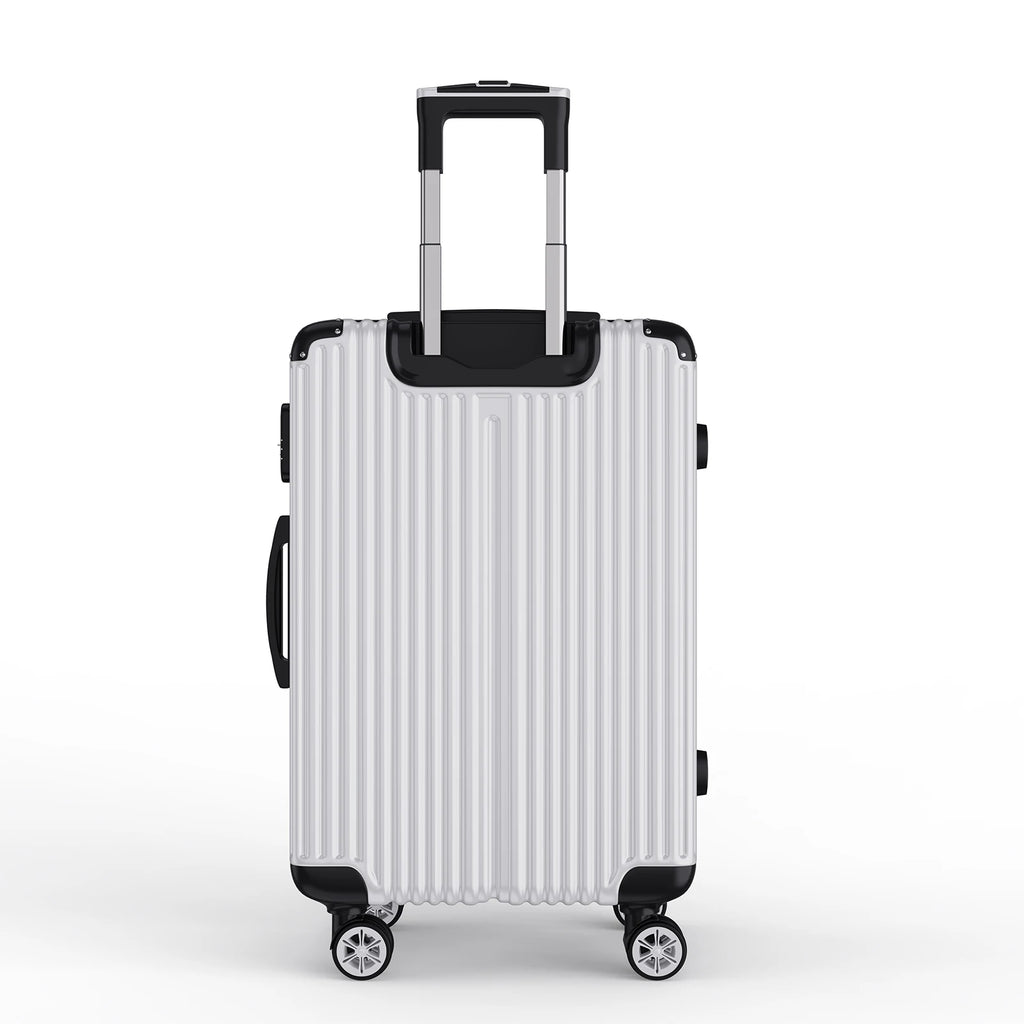 Ensemble de 3 valises rigides à roulettes Roshanda (tailles 20, 24 et 28 pouces)