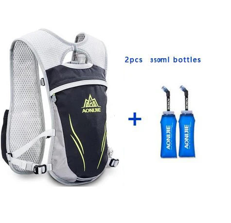 AONIJIE E885 New Running Marathon Hydration Nylon 5.5L Outdoor Running Bags Hiking Backpack Vest Marathon Cycling Backpack 450ML
