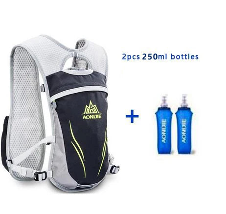 AONIJIE E885 New Running Marathon Hydration Nylon 5.5L Outdoor Running Bags Hiking Backpack Vest Marathon Cycling Backpack 450ML