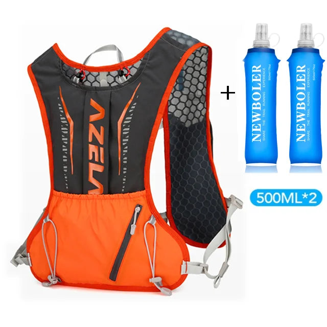 NEWBOLER-Lightweight Running Backpack Hydration Vest, Suitable for Bicycle Marathon Hiking, Ultra-light and Portable 5L