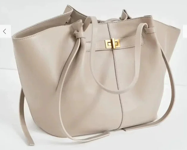 Sac cabas pour femme Été 2026 – Grand format, idéal pour le quotidien – Style coréen tendance – Sac à main chic et luxueux en cuir PU – Sac porté épaule