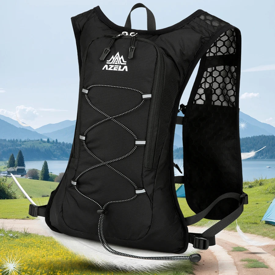 Running Vest Women Men Lightweight 5L Hydration Running Vest Hydration Vest Camel Phone Holder for Trail Running Marathon