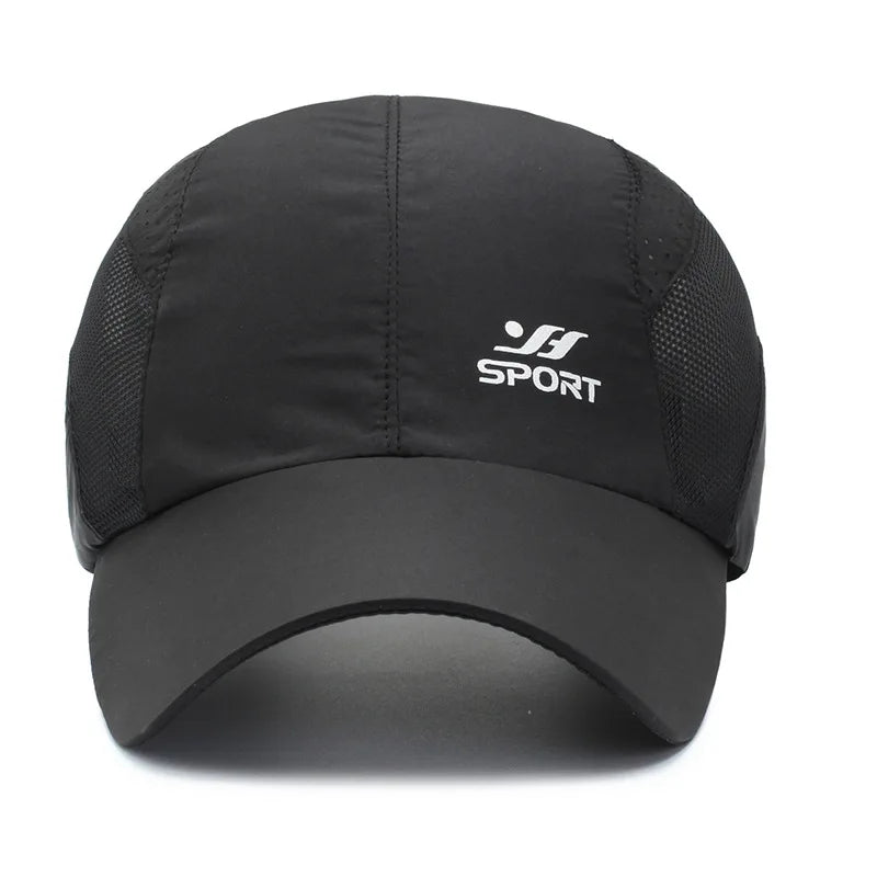 Stay Protected in Style: UV Protection Baseball Cap with Quick-Drying Soft Top, Breathable Strapback for Hiking, Fishing & Outdo