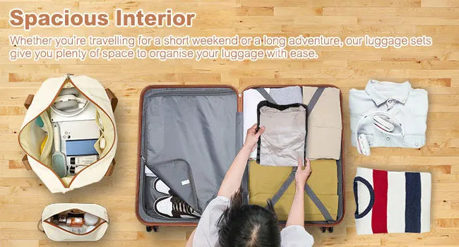 KONO 2/4/6-piece beauty case box cosmetics case hand luggage toilet bag travel bag luggage set