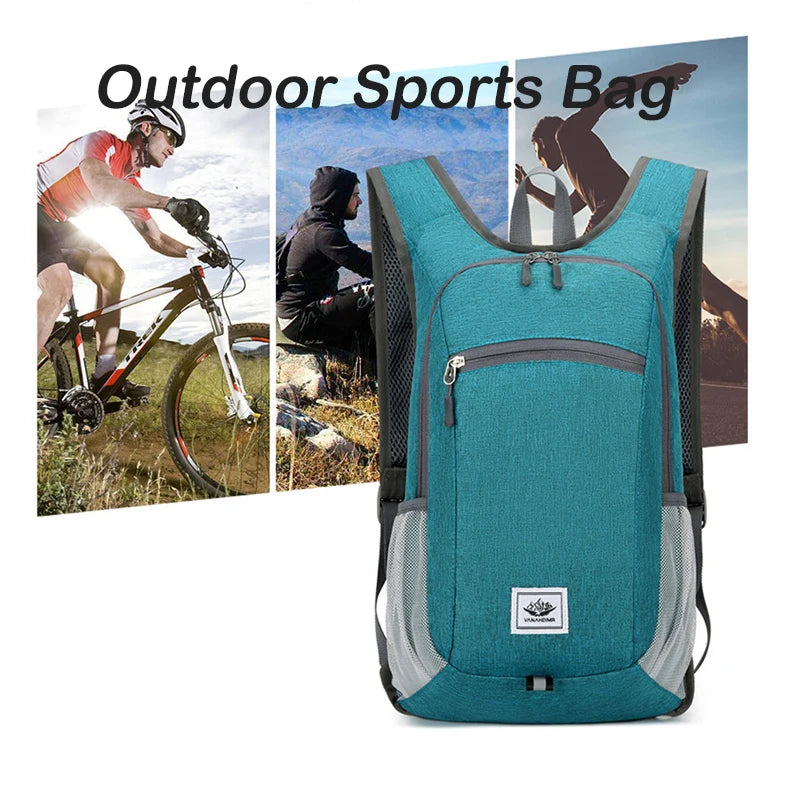 Portable Foldable Backpack,Men Women Ultralight Folding Bag,Outdoor Climbing Cycling Hiking  Knapsack Travel Daypack