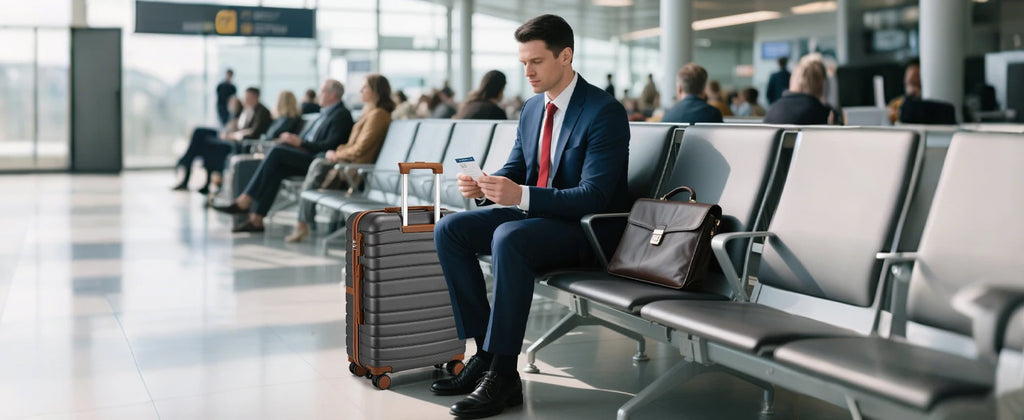 KONO Hard Shell Case (55/66/76 cm) PC suitcase Set with 360 ° Roll & Combination Lock