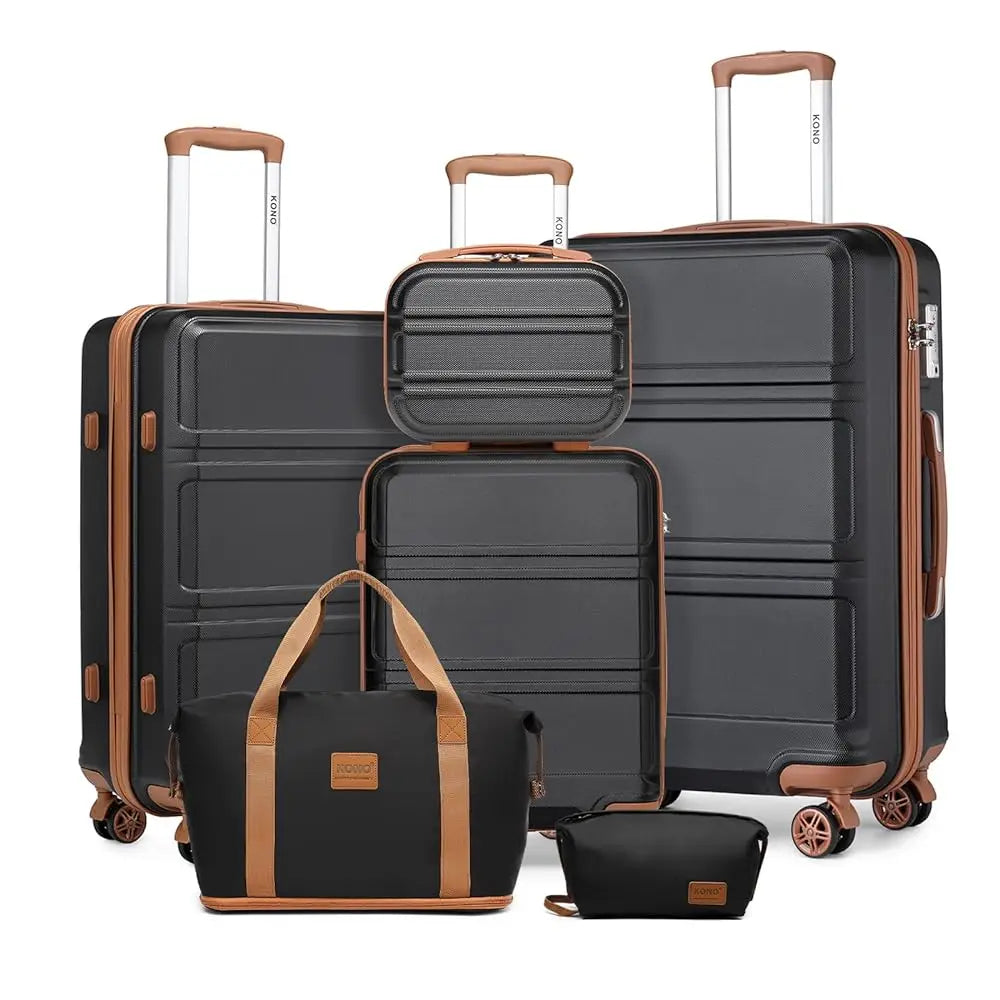 KONO 2/4/6-piece beauty case box cosmetics case hand luggage toilet bag travel bag luggage set