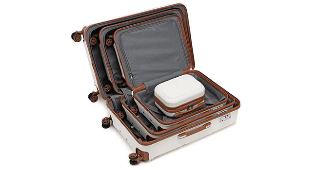 KONO 2/4/6-piece beauty case box cosmetics case hand luggage toilet bag travel bag luggage set