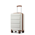 KONO hand luggage Suitcase-Lightweight hard case with TSA Lock & 4 spinner wheels, cabin-fit (55/65/75cm)