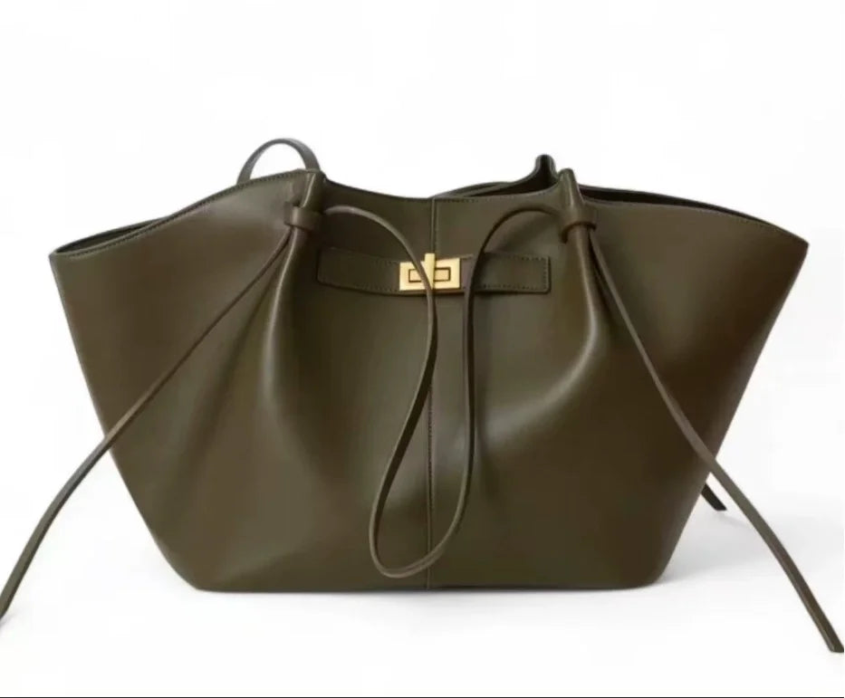 Sac cabas pour femme Été 2026 – Grand format, idéal pour le quotidien – Style coréen tendance – Sac à main chic et luxueux en cuir PU – Sac porté épaule
