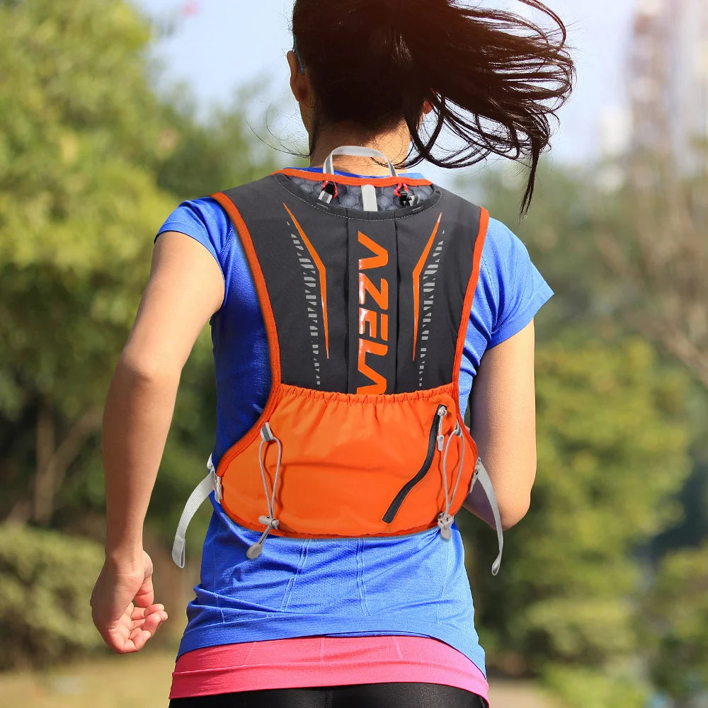 NEWBOLER-Lightweight Running Backpack Hydration Vest, Suitable for Bicycle Marathon Hiking, Ultra-light and Portable 5L