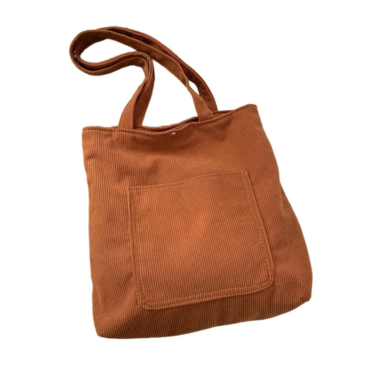 Casual Everyday Shoulder Handbag Solid-Color Aesthetic Vintage Bags For Travel School Trip